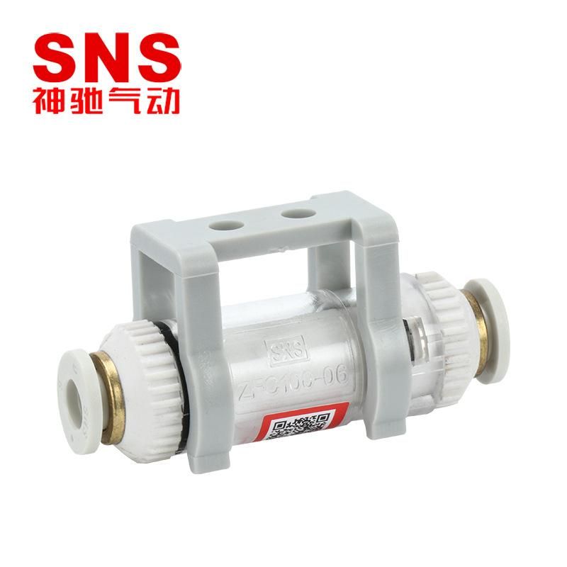 SNS Shenchi Pneumatic Pipeline Vacuum Filter Laboratory Negative Pressure Filter Vacuum Valve ZFC100-04B