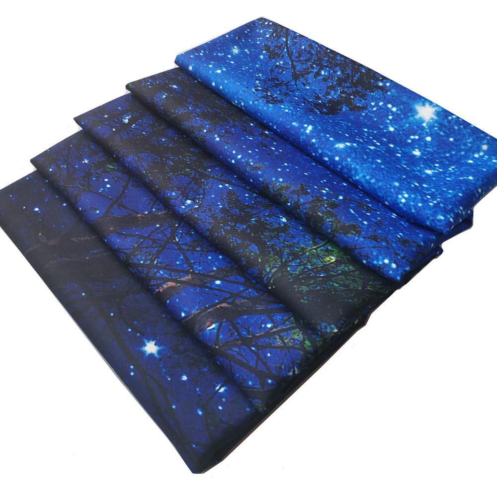 Night Sky Starry Forest Tapestry For Home Decor