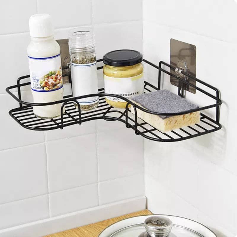 Bathroom And Toilet Corner Rack