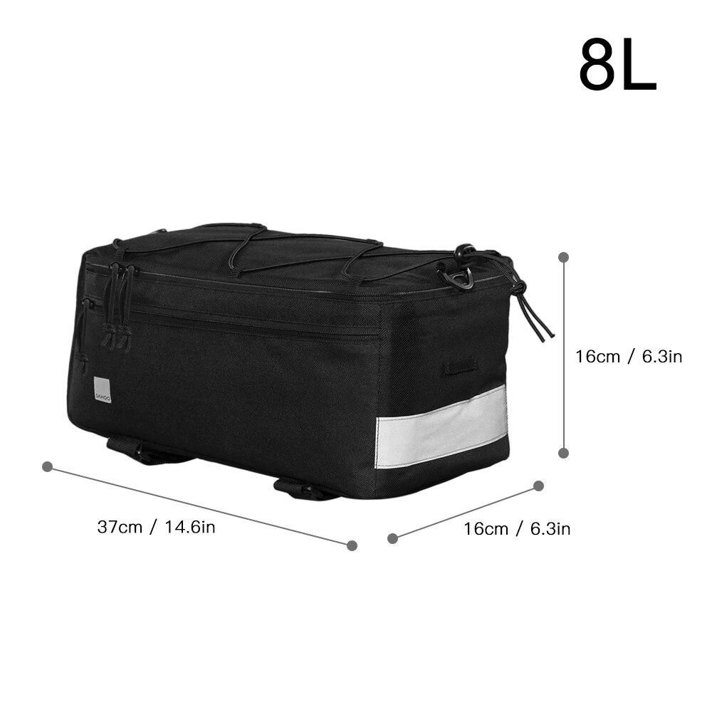 Bike Bag For Bicycle Multi Function Cycling Insulated Trunk Cooler Bag Bike Rear Seat Bag Luggage Rack Basket For Bicycle