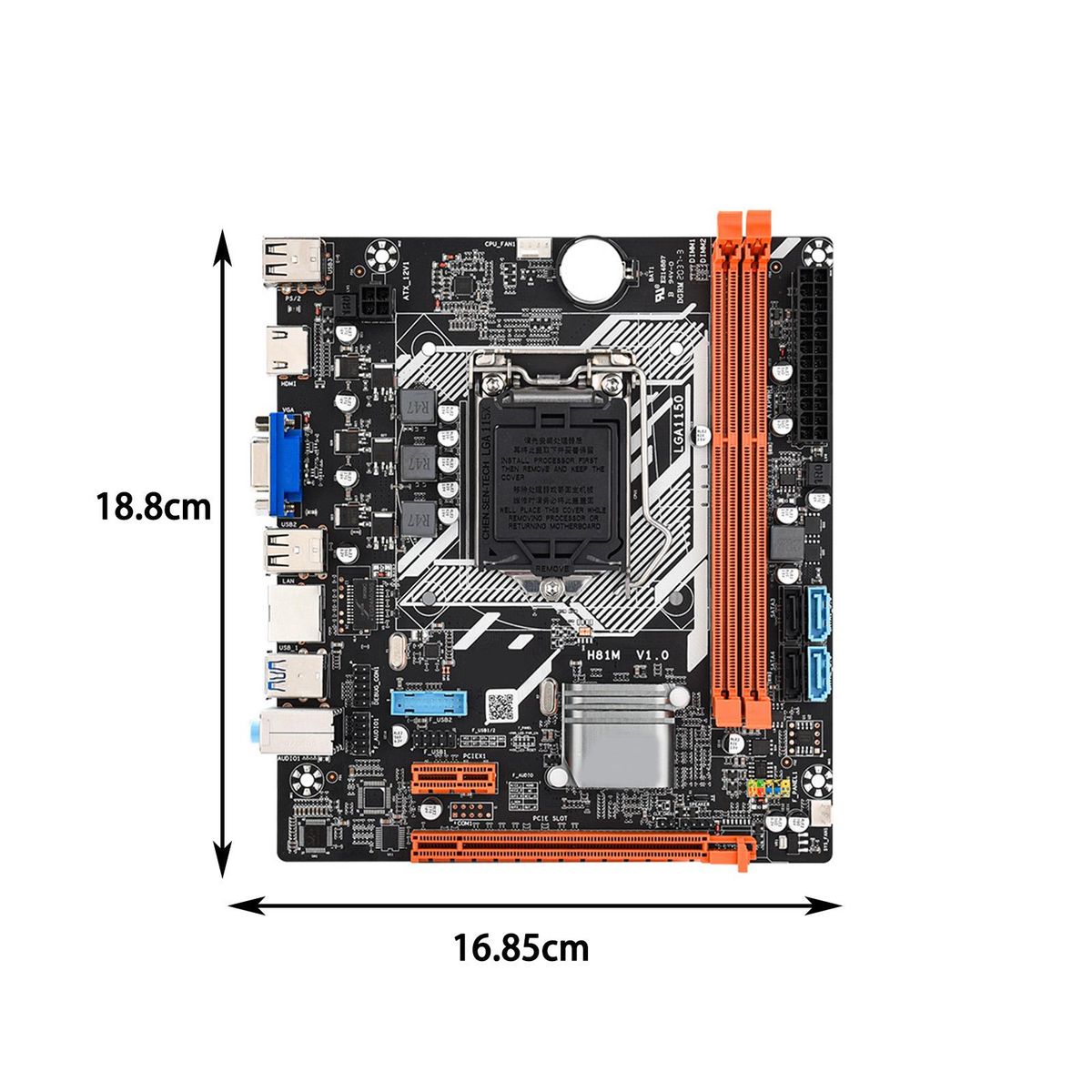 Desktop Mainboard Universal Professional PC Mainboard Black