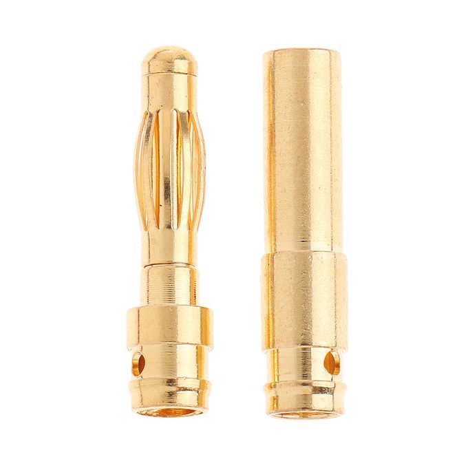 10Pcs HXT 4mm Banana Connector  Socket Male/Female For RC Lipo Battery