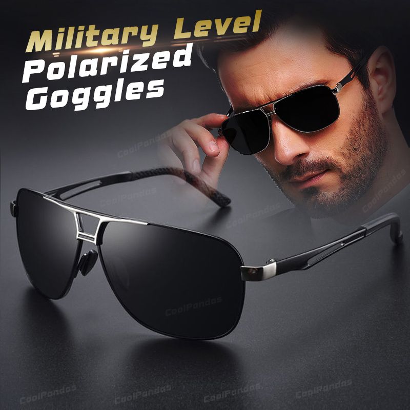 Top Aluminum Magnesium Polarized  Photochromic Sunglasses