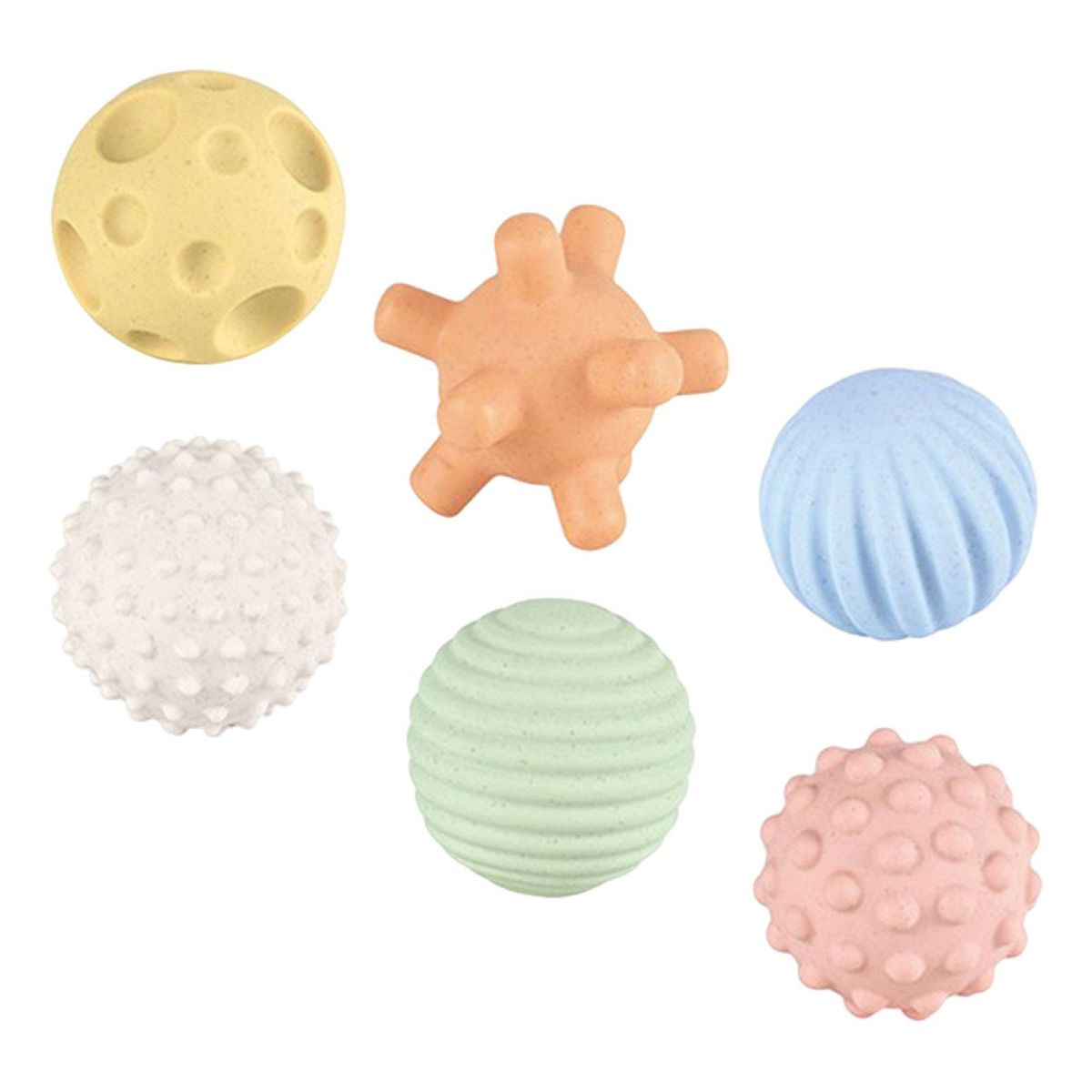 6Pcs Soft Sensory Toy Balls Beach Ball For Party Swimming