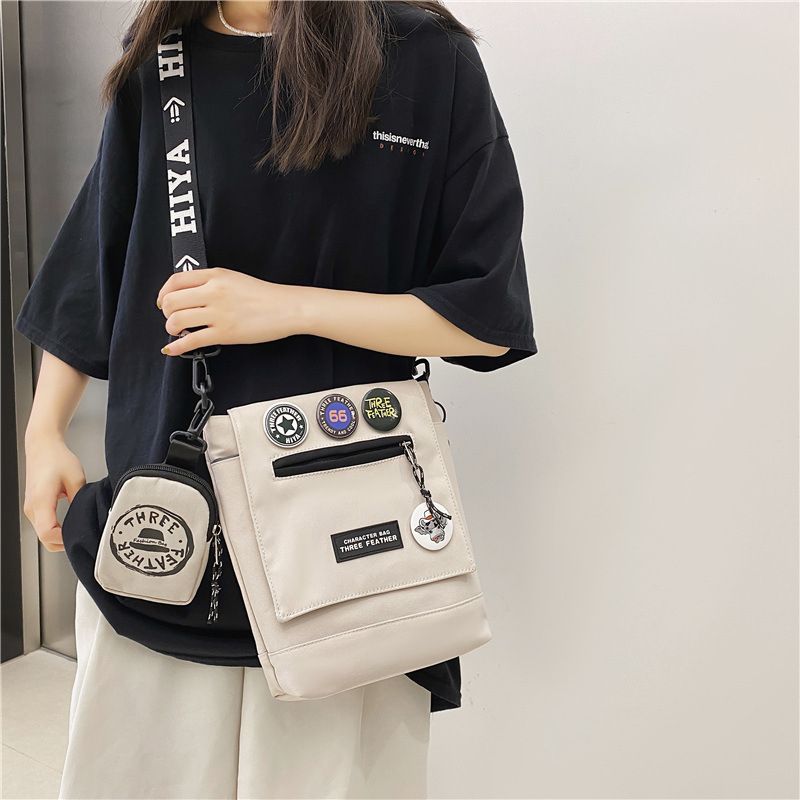 Crossbody Bag For Male And Female -Off-White