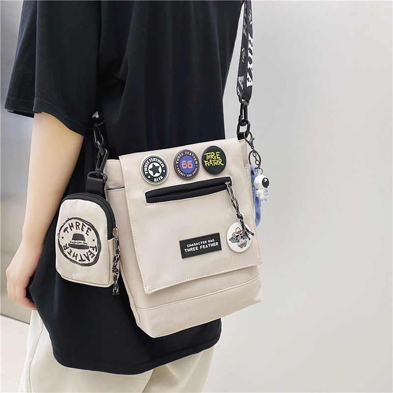 Crossbody Bag For Male And Female -Off-White