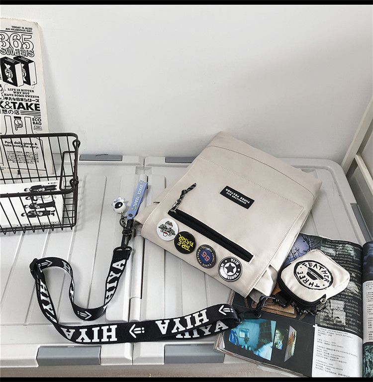 Crossbody Bag For Male And Female -Off-White