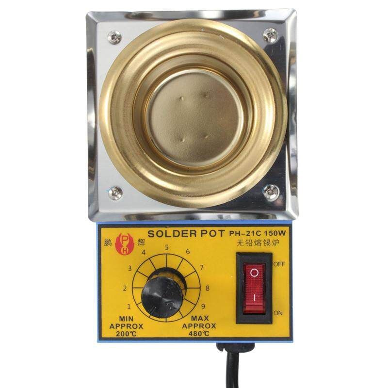 150W 50mm 220V Desoldering Stainless Steel Plate Solder Pot 200-480°