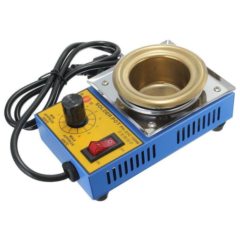 150W 50mm 220V Desoldering Stainless Steel Plate Solder Pot 200-480°