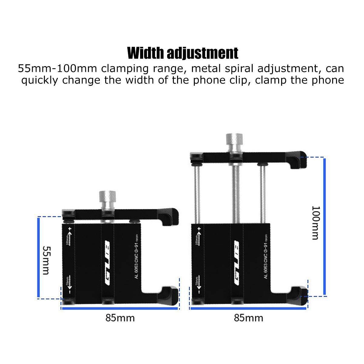 GUB G-91 Phone Holder Electric Rechargeable Mount Stand Motorcycle Bicycle Bike