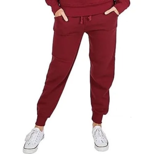 Primark - Ladies Fleece Joggers - Burgundy