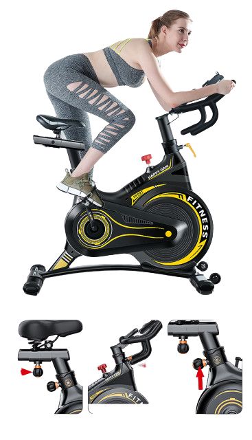 Magnetically Controlled Commercial Spinning Bike
