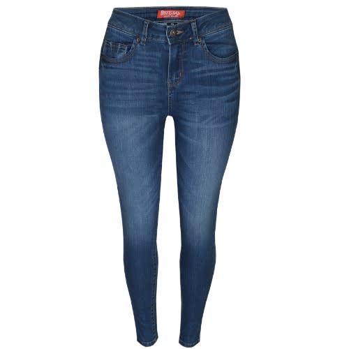 Womens Super Skinny 90500 Medium Blue Jeans