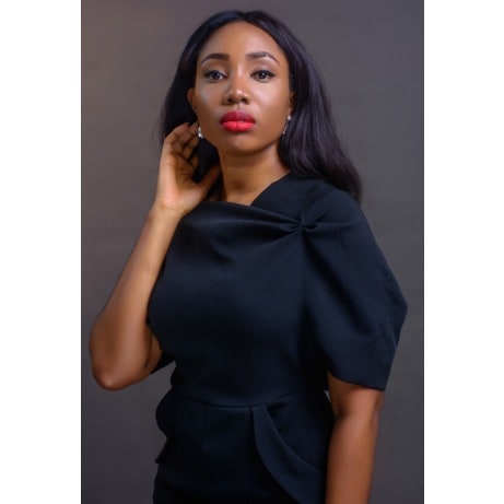 Drape Jumpsuit - Black