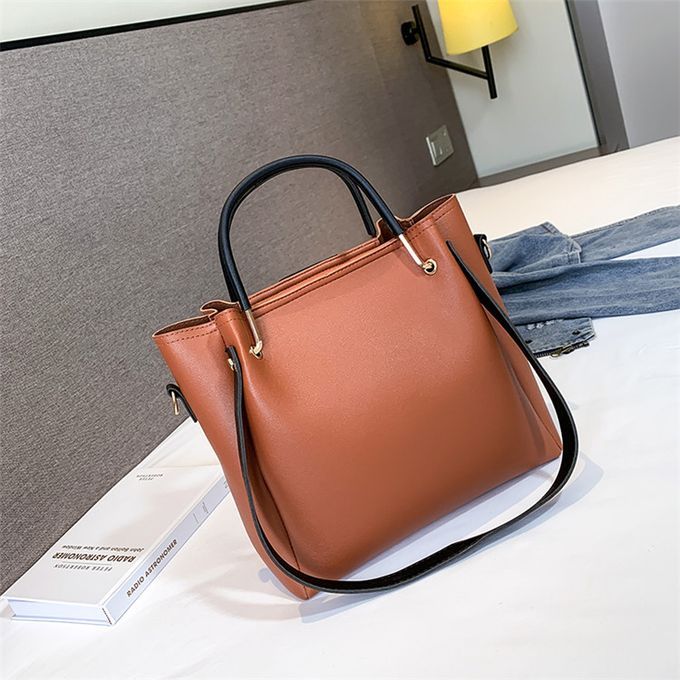 4 In 1 Ladies Handbags Set - Brown