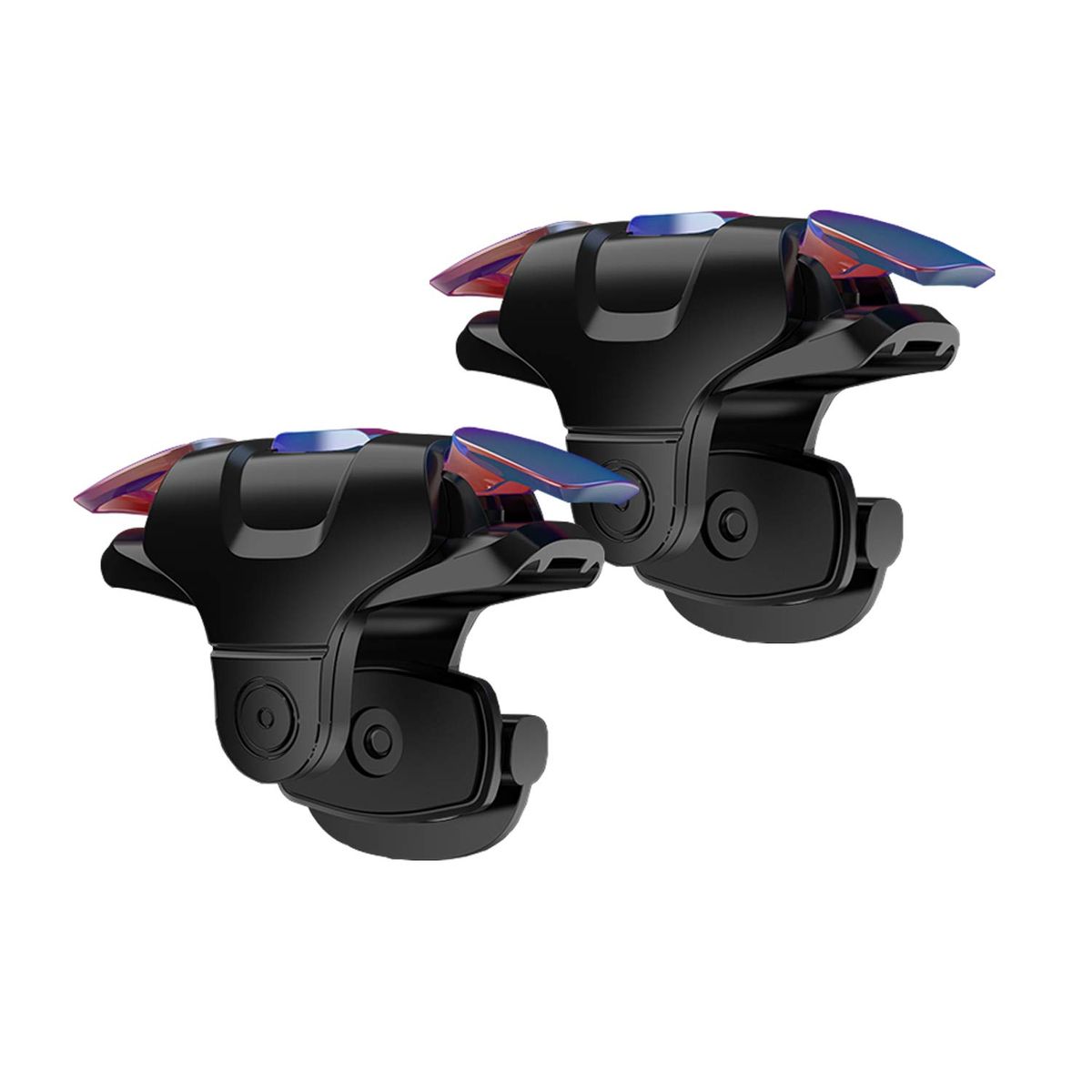 Mobile Game Controller Mobile Game Trigger For PUBG / Fortnite / Call Of Duty, Shooter Sensitive Controller Joysticks Aim & Fire Trigger For IPhone And Android Phone (1 Pair)