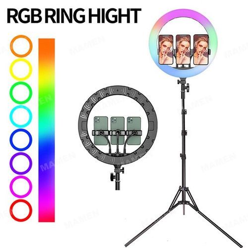 18 Inch RGB LED Multicolor Ring Light