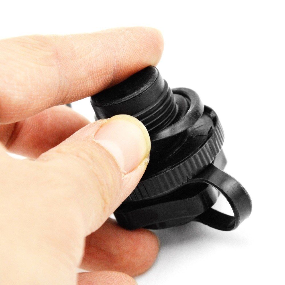 Inflatable Boat Air Valve With Leakproof Cap One-Way