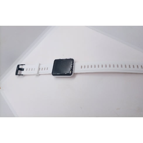 Unisex Square Face Led Watch - White