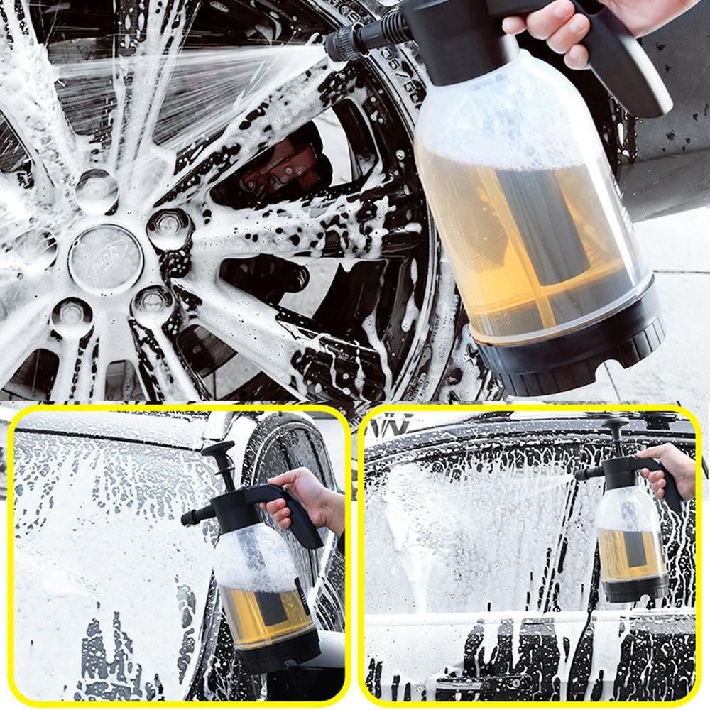 2L Foam Sprayer Car Washing Tool Foaming Pump Blaster Household Watering Sprayer for Car Washing Plants Watering