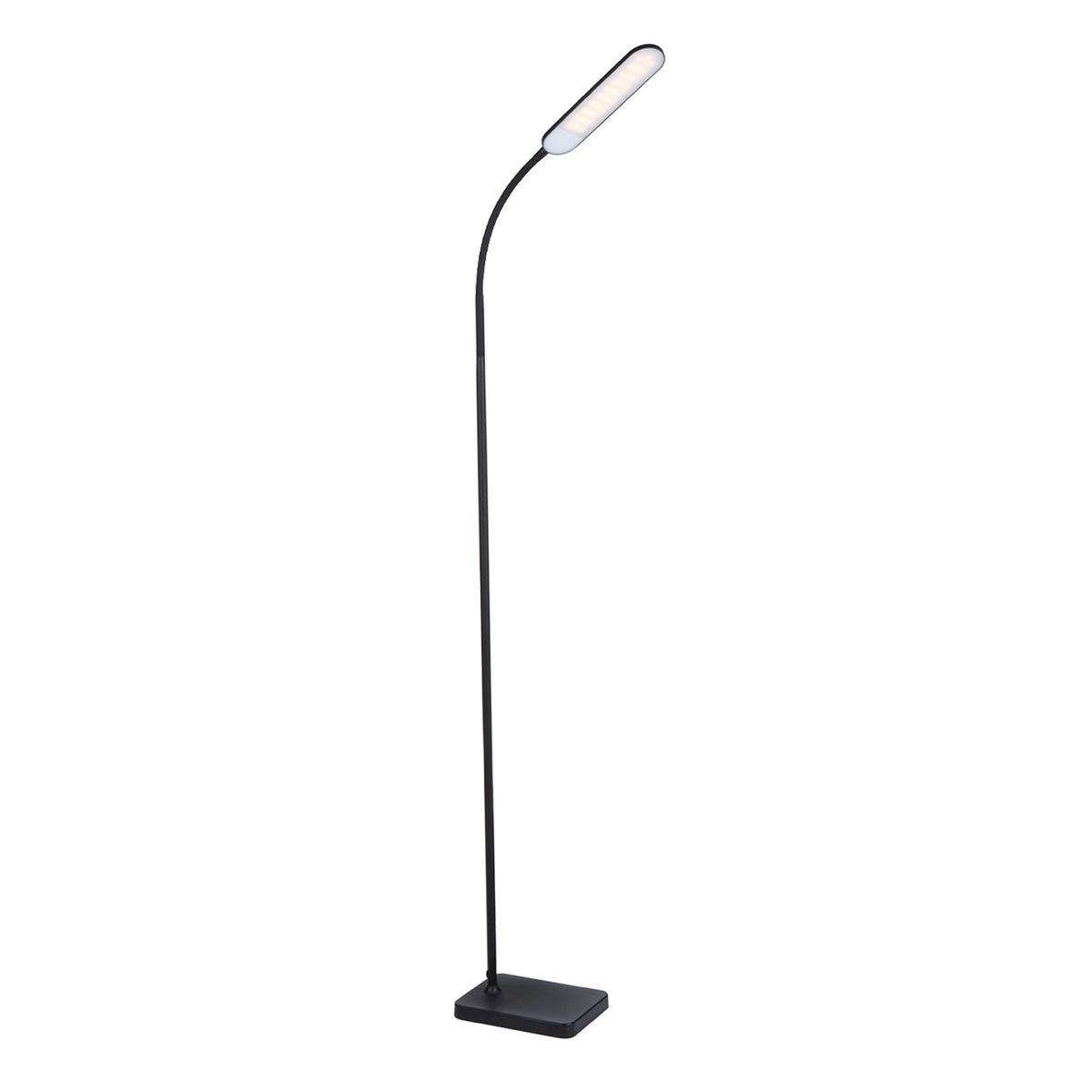 Neoglint LED Floor Lamp Touching Control Dimmable Standing Reading Light with 3 Color Temperatures High Lumens for Bedroom Living Room Office