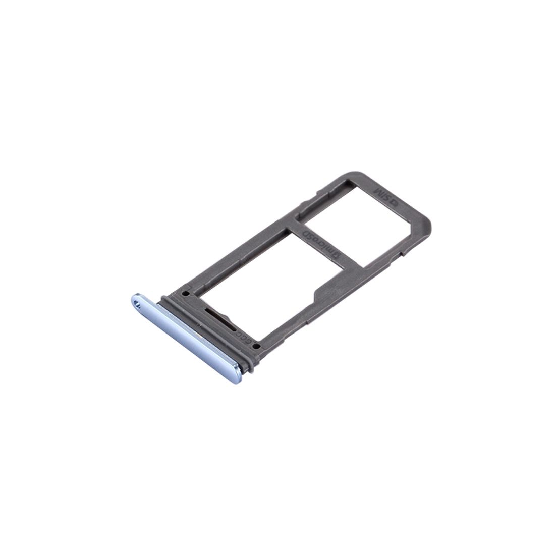 IPartsBuy For Samsung Galaxy S8 SIM Card Tray + Micro SD / SIM Card Tray(Blue)
