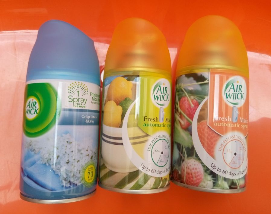Freshmatic Autospray Refill × 3,Sparkling Citrus,