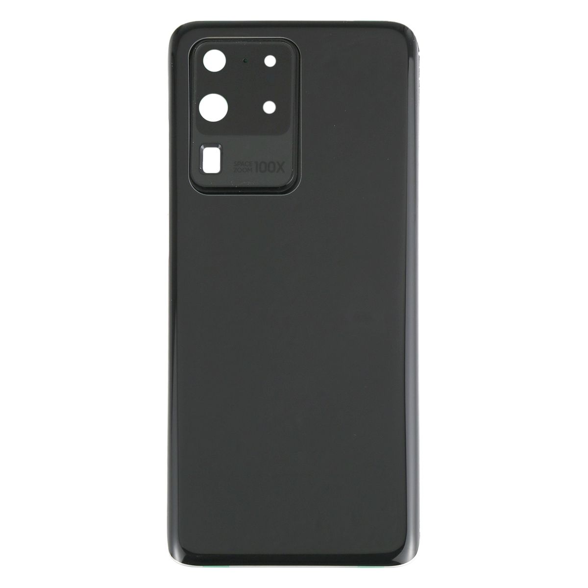 Battery Back Cover With Camera Lens Cover For Samsung Galaxy S20 Ultra(Black)