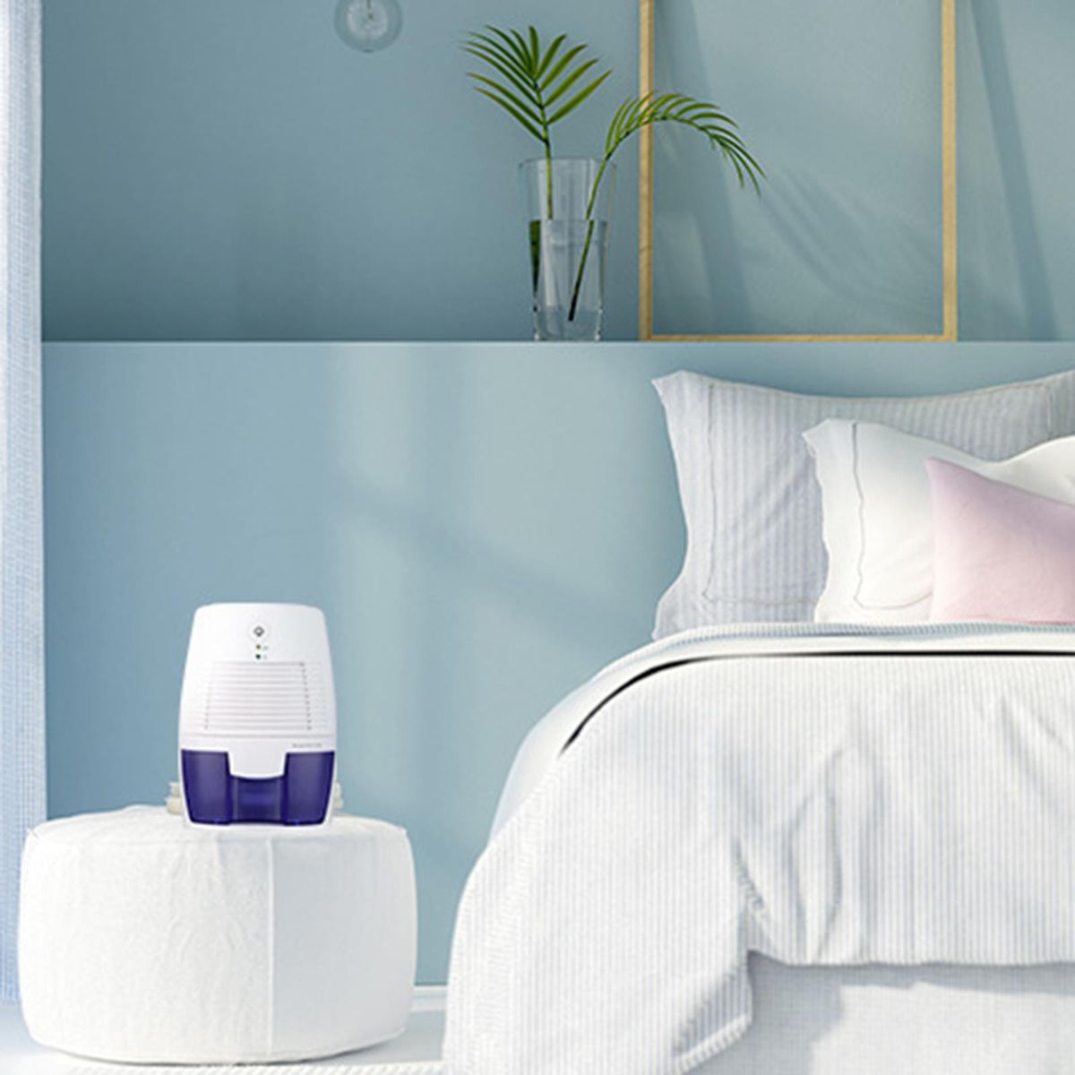 Air Dehumidifier 500ml Capacity Air Purifier For Bedroom