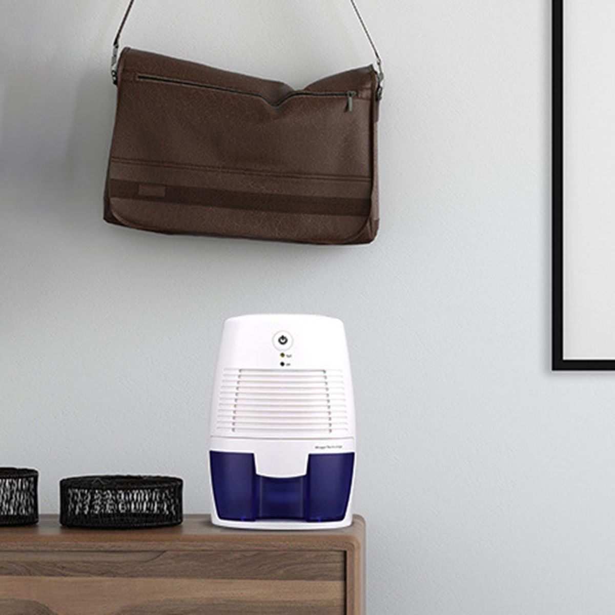 Air Dehumidifier 500ml Capacity Air Purifier For Bedroom