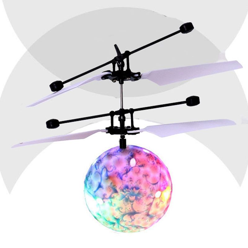 Infrared Induction Drone Toy USB Charging (Blue And White