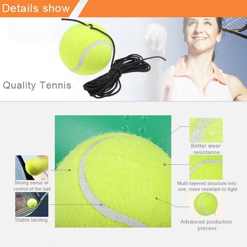 Multicolor Tennis Trainer Set Practice Training Tool