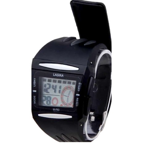Smart Sport Digital Watch- Black