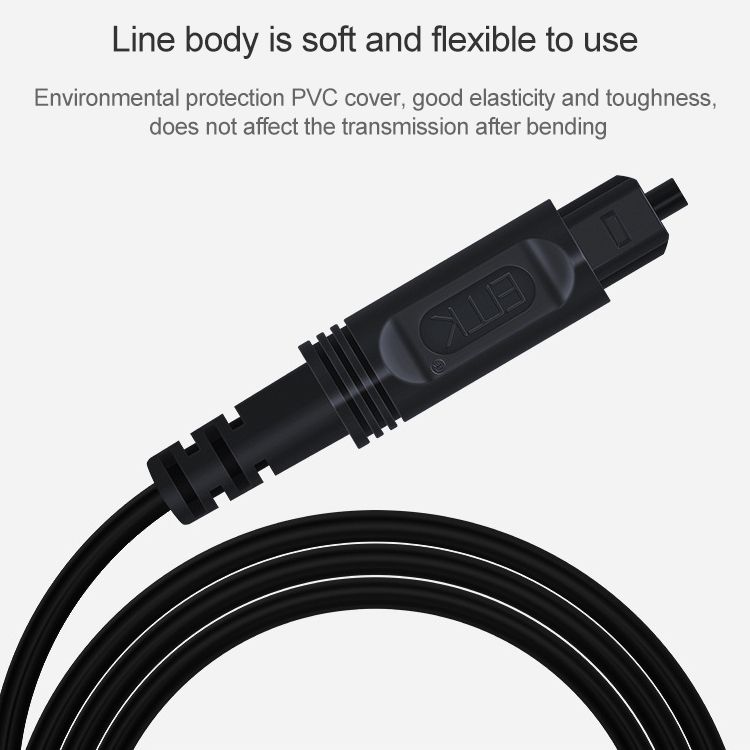 EMK Audio Optical Cable 8m