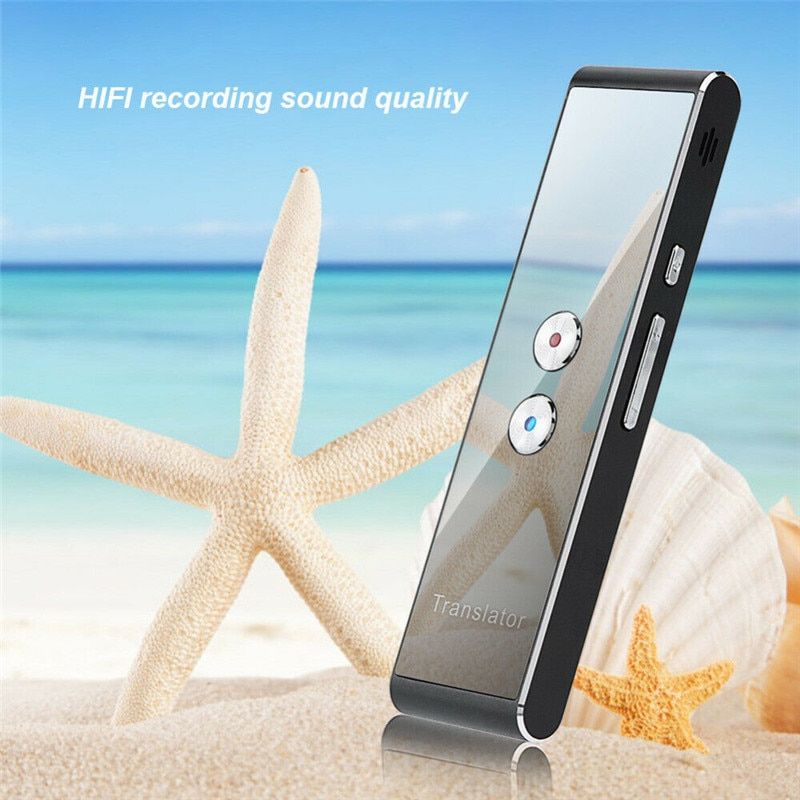 Mini Portable Support 40 Languages Translation Multi-Language Voice Translator  Smart Two-Way Real Time WOEDA