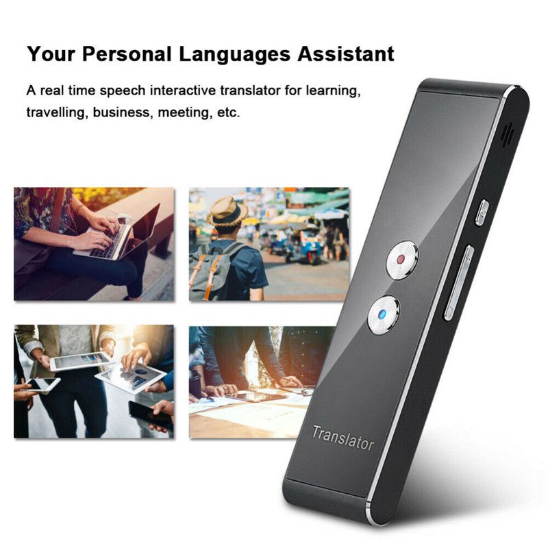 Mini Portable Support 40 Languages Translation Multi-Language Voice Translator  Smart Two-Way Real Time WOEDA