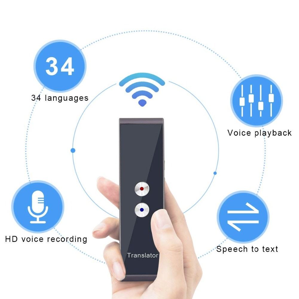 30 Multi-Language Translation For Learning Travelling Business Meeting T8 Portable Upgrade Version  Two-Way Real Time Translator WAAAA