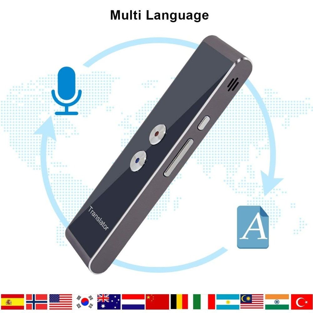 30 Multi-Language Translation For Learning Travelling Business Meeting T8 Portable Upgrade Version  Two-Way Real Time Translator WAAAA