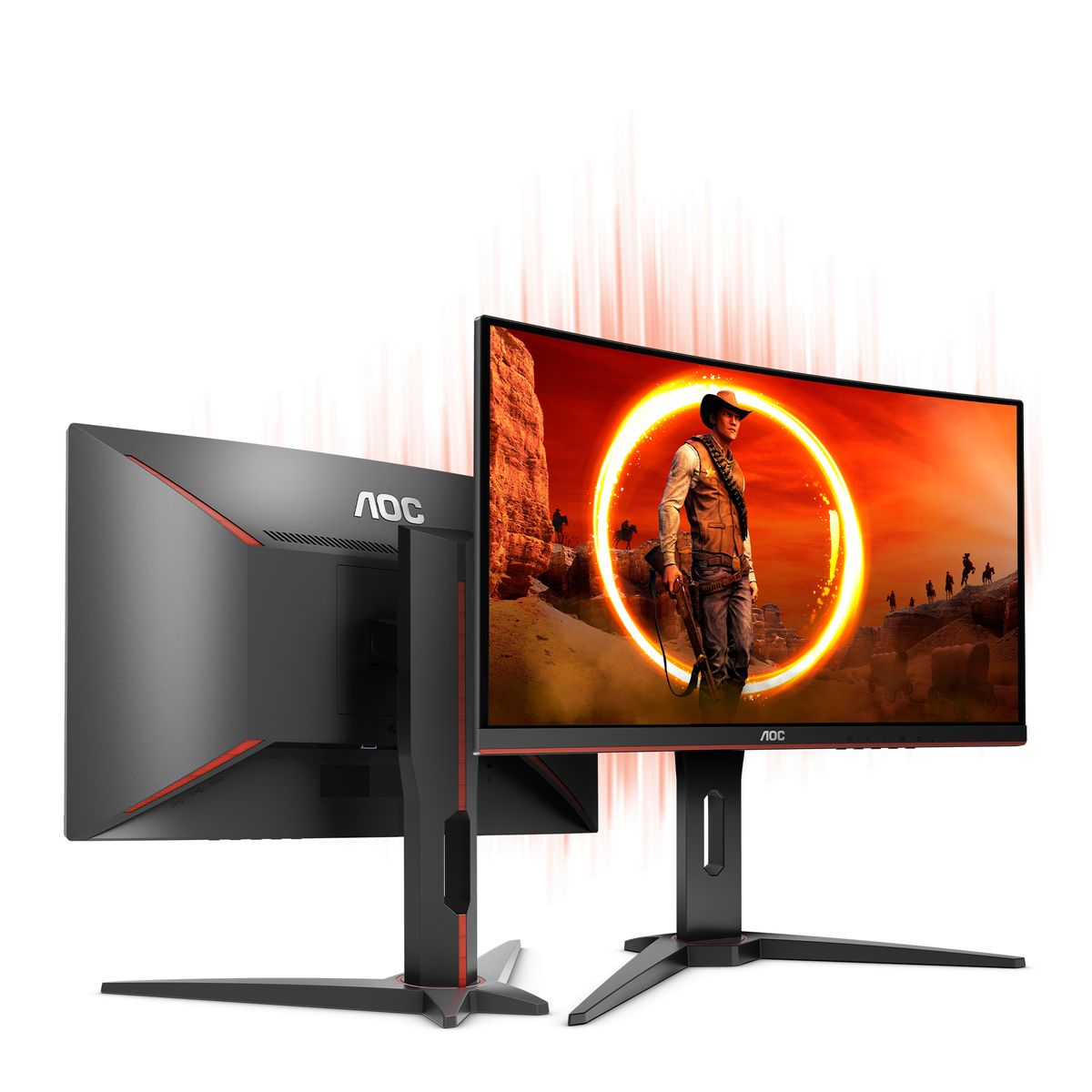 C24G1A 24-inch Curved Frameless Gaming Monitor, FHD 1920×1080, 1500R