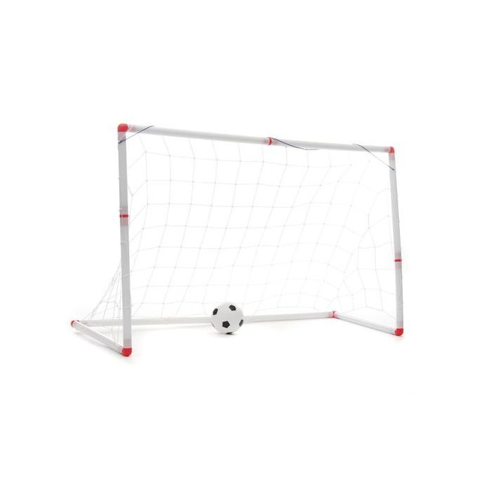 Kids Mini Football Gate Goal Post +Net +Ball +Pump Soccer Door Outdoor Sport Toy