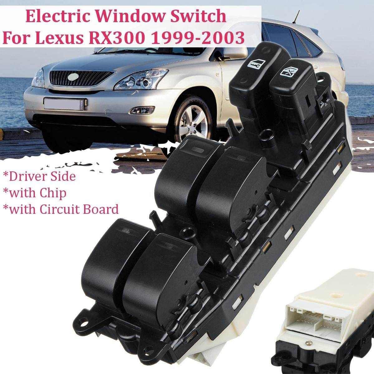 Master Electric Window Switch W/ Circuit Board & For Lexus RX300 1999-2003