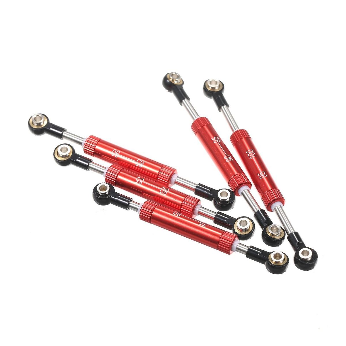 Adjustable Steering Servo Link Rod Replacement for  Axial SCX10 Traxxas TRX4 D90 Redcat GEN8 RC Car