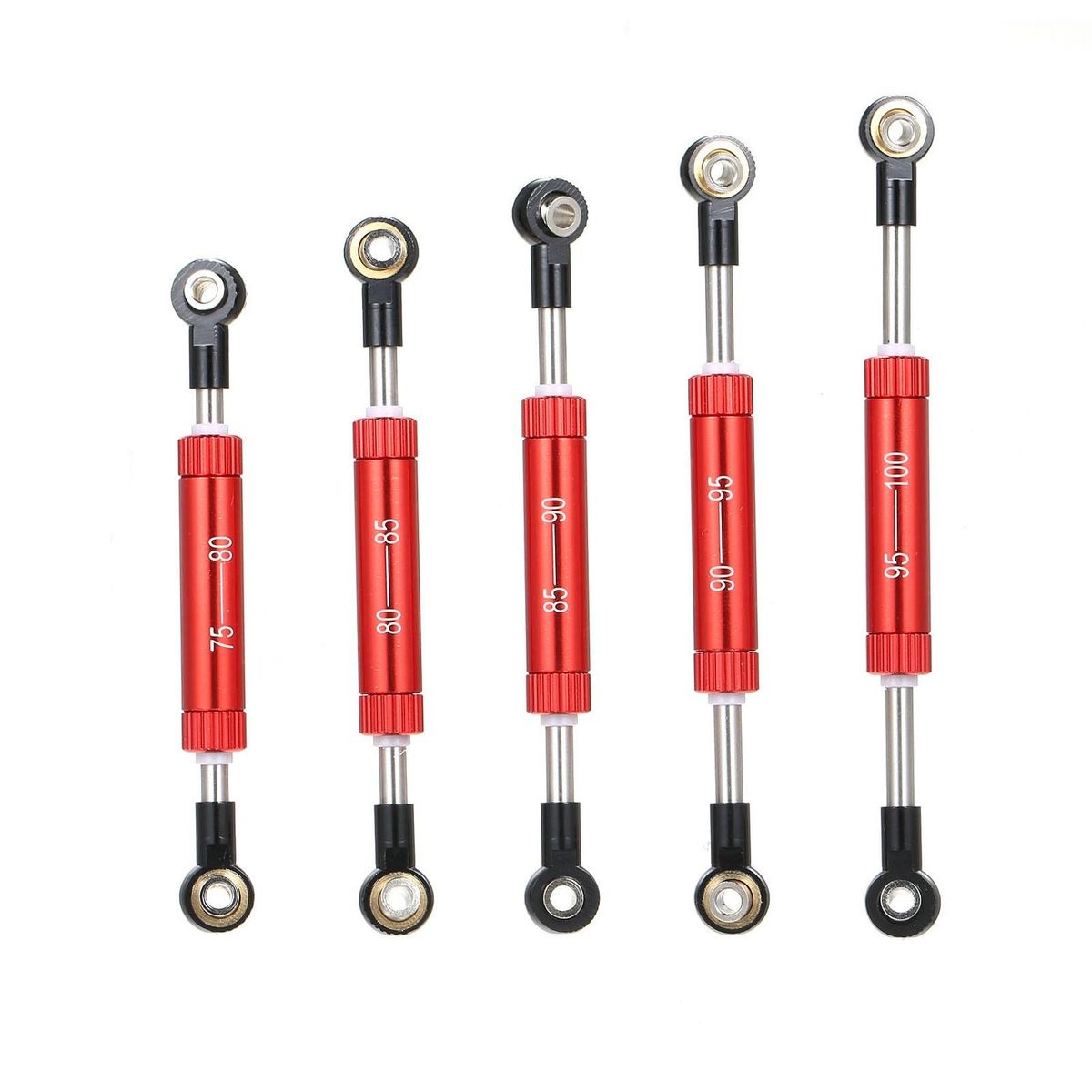 Adjustable Steering Servo Link Rod Replacement for  Axial SCX10 Traxxas TRX4 D90 Redcat GEN8 RC Car