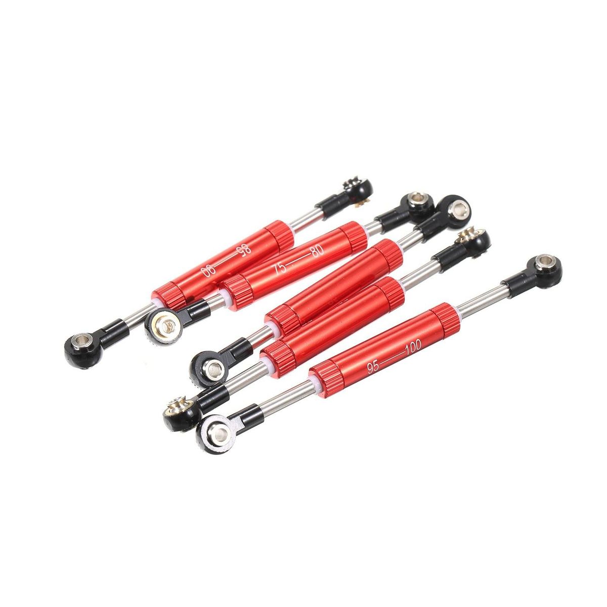 Adjustable Steering Servo Link Rod Replacement for  Axial SCX10 Traxxas TRX4 D90 Redcat GEN8 RC Car