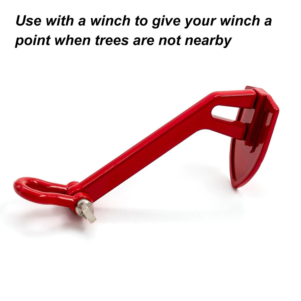 RC Car Winch Anchor Alloy RC Winch Anchor Decor Tool Replacement for TRX4 Axial SCX10 90046 SCX10 III AXI03007 AXI03003 RC Car