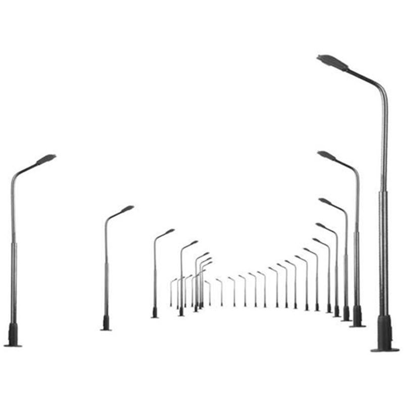 50Pcs 1:150 Model Street Light Railway Train Lamp LED