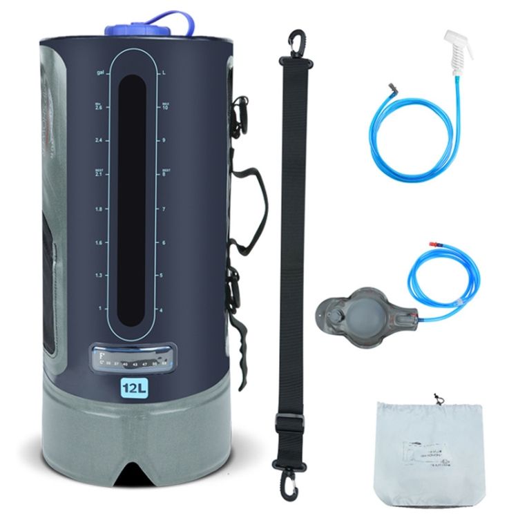 12L Camping Bath Bag, Colour: Spherical Air Pump