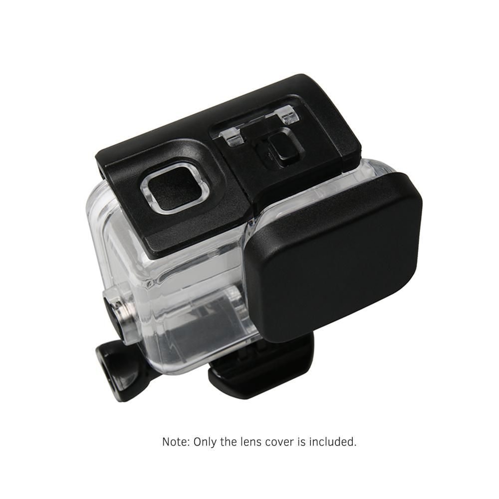 Protective Waterproof Housing Case Lens Cover Cap PC Material Dust-proof Cover Replacement for GoPro Hero 5/6/7 Black Waterproof Housing Case