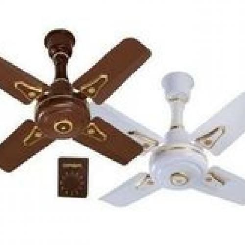 24” Solar 12V Dc Ceiling Fan