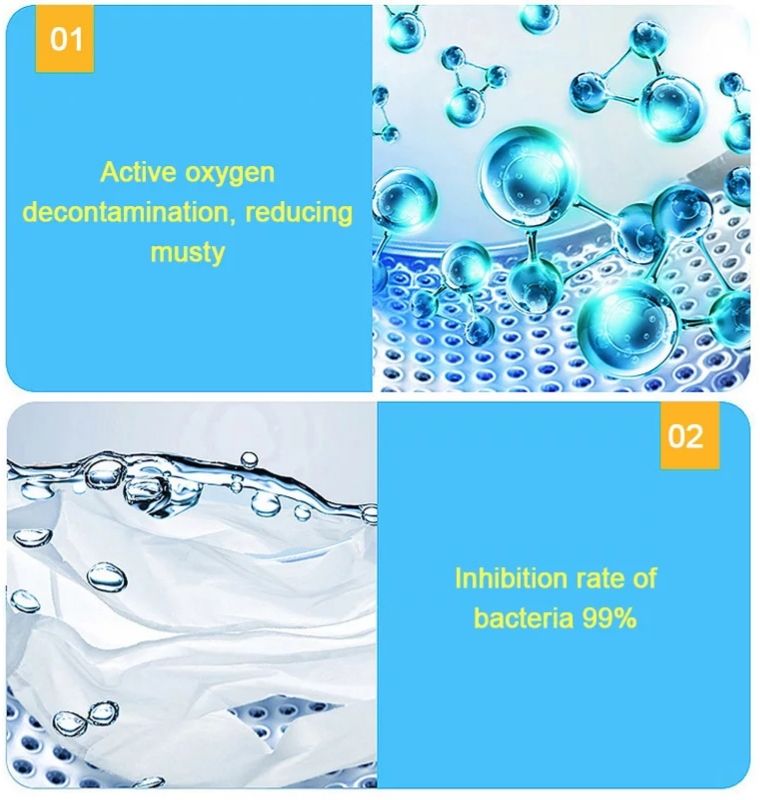 Washing Machine Tank Cleaning Effervescent Tablets Detergent